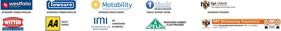 Firtrees Garage Accreditations